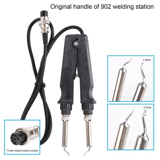 Constant Temperature Dual Soldering Iron Handle Welding Tool for GORDAK 902