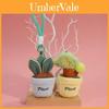 Small Plant Series Plush Toy With Pp Cotton Filling For Decor And Gift Use