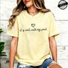 Women Clothing It Is Well with My Soul Print T Shirt Hipster T-Shirt Casual Tshirt O Neck Graphic T Shirts Short Sleeve Clothing