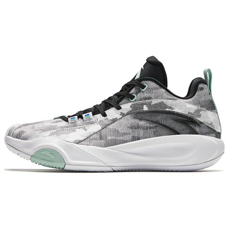 Anta Shock Wave 5 Team Men Black Blue 112411605-3 44.5