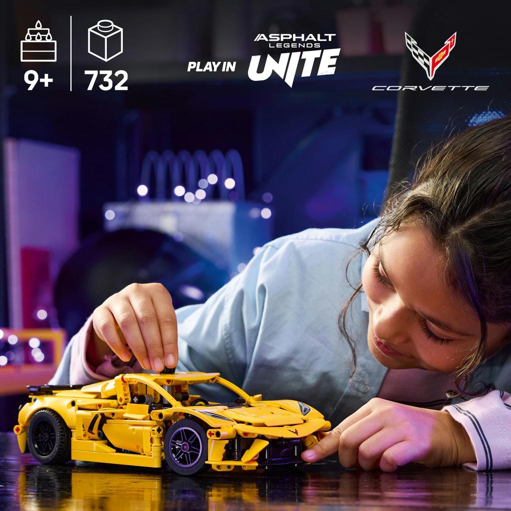 LEGO Technic Chevrolet Corvette Stingray 42205 Toy for Boys and Girls