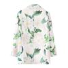 2025 Summer Women's Elegant Floral Print Loose Suit Jacket