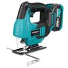 Yofidra Brushless 19mm Electric Jig Saw Infrared Laser Curve Saw Variable Speed MultiFunction Cutter For Makita 18V Battery Pin