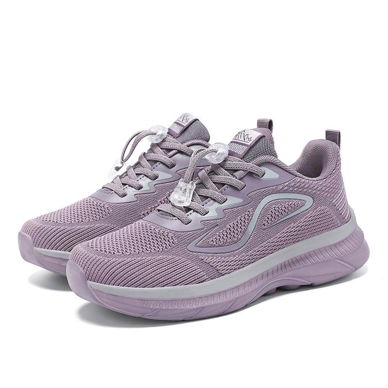 Women's Fashion Mesh Walking Shoes - Lightweight, Breathable, Non-slip, and Soft-soled Casual Sneakers for Spring.