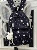 Mori Girl Cute Japanese-Style Star Puppy Backpack for Teens