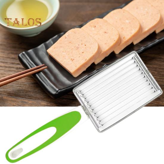 Affettatrice per prosciutto, contenitore da appendere, taglio uniforme, struttura robusta, pratico strumento portatile per affettare la carne