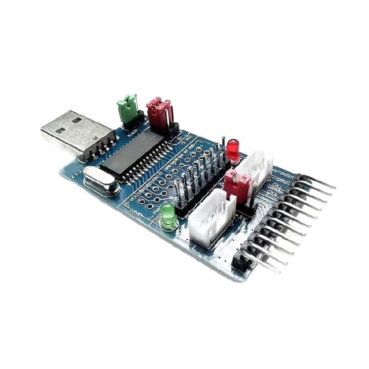 

CH341A USB to UART IIC Programmer Converter Operating Indicator Board Parallel Port Converter 1