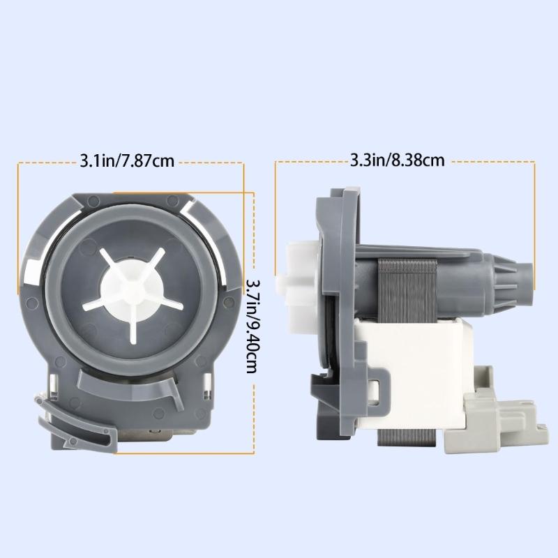 Drain Pump Accessory High Efficiency Pump Repair Efficient Water Drainage Washer Drain Pump for Simple Maintenance