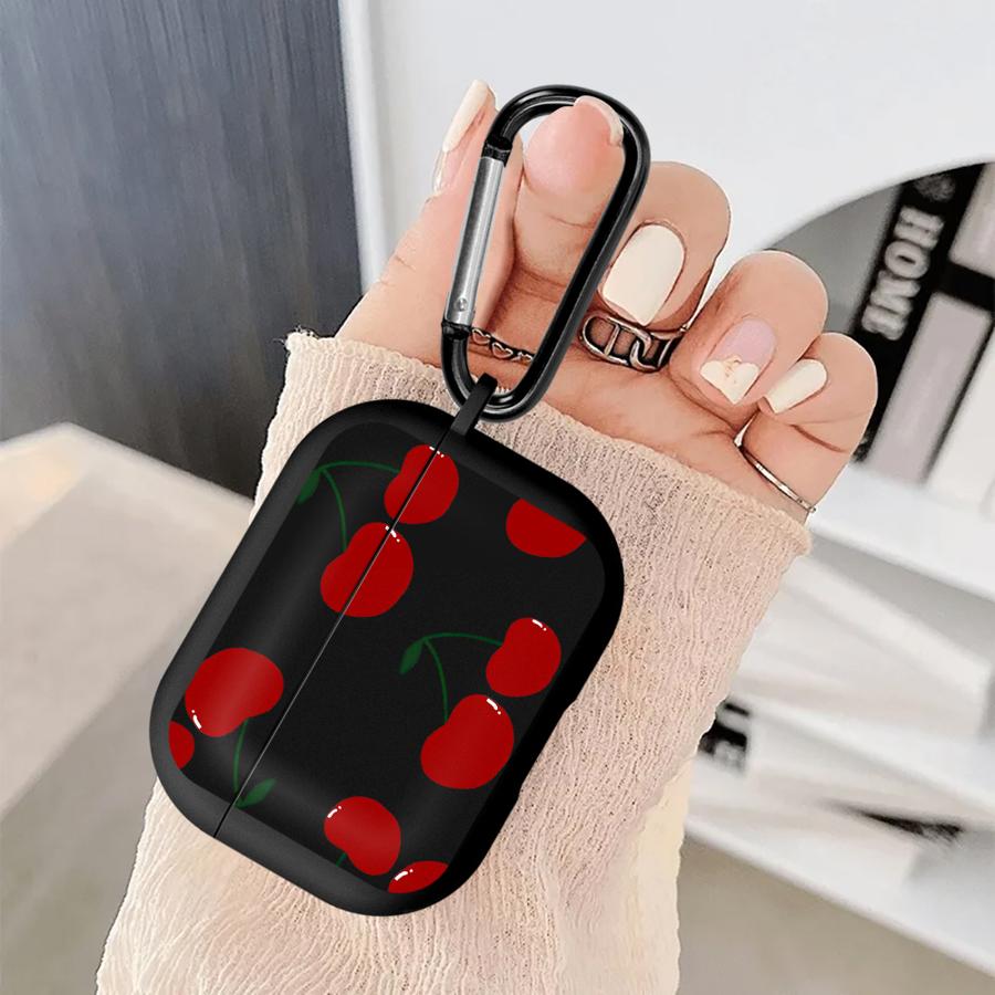 Earphone Cases Cover Case For Airpods 1 Pro 4 Pro3 2 3 Pro2 Cute Cherry Fruits