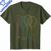 Tennis T Shirt Women Unisex Rackets  Balls Cool Tennis Shirt Oneck Graphic Print Outdoor Sports Enthusiasts Clothes Fashion Tops