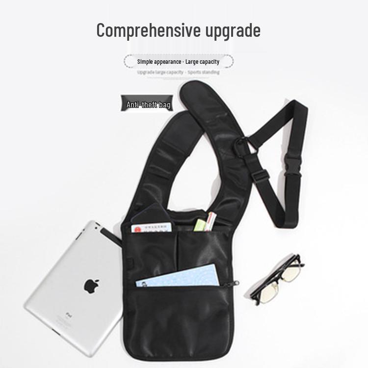 Unisex Anti-Theft Underarm Phone & Travel Shoulder Bag