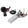 48V 60V Electric Bike Scooter Controller with Round Colorful Thumb Throttle LH100 LCD Panel for
