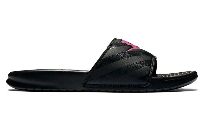 Nike Benassi Jdi Black Vivid Pink Black Women's Women's 343881-061