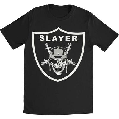 Slayer Slayders Black Cotton T Shirt S 5XL