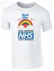 T-shirt Arc-en-ciel NHS Merci Travailleurs Essentiels de la Santé Hommes Femmes Tee Unisexe