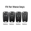 Gold Edge Tpu Car Key Case Cover Keyless Shell Fob Bag For Chevy Equinox Malibu Sonic Gmc Terrai Chevrolet Impala Camaro Cruze