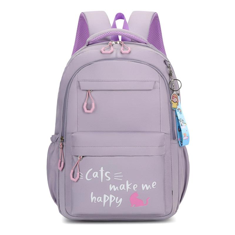 Student bag girl middle school student load reduction spine bag large capacity new high school backpack