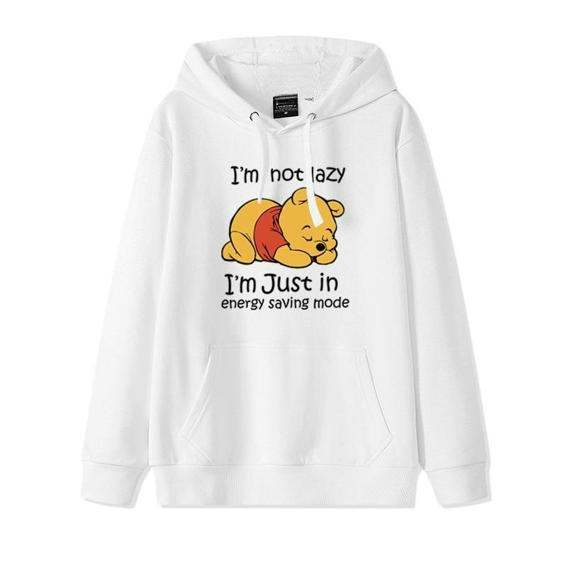 Winnie The Pooh Hoodie Pullover Women's Disney Clothes 202 New Winnie The Pooh Autumn and Winter Couples Casual Versatile Coat