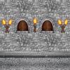 Zonon 11 Pcs Medieval Scene Setter Set Window Torch Props Plastic Brick Tablecloth Knight Themed Castle Decorations Medieval Party Decorations for