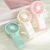 AM4 Battery Operated Handheld Fan Indoor Outdoor Use Ergonomic Handle Lightweight For Kids Adults Outdoor Travel