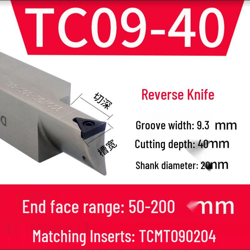 Antivibrations-CNC-Drehmaschine Stirnseiten-Bogennuten-Werkzeughalter - Große Tiefe STFCR