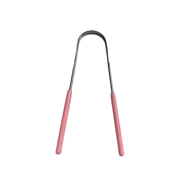 1Pcs Tongue Scraper Cleaner For Adult/Child Tongue Coating Scraper Remove Bad Breath Bring Fresh Breath For Oral Cleaning