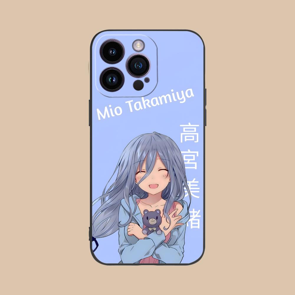 Date a Live Mio Takamiya Phone Case for iPhone 17 16 15 14 13 12 11 X XR XS 8 7 Air Pro Max Plus Mini Colorful Cover Cover
