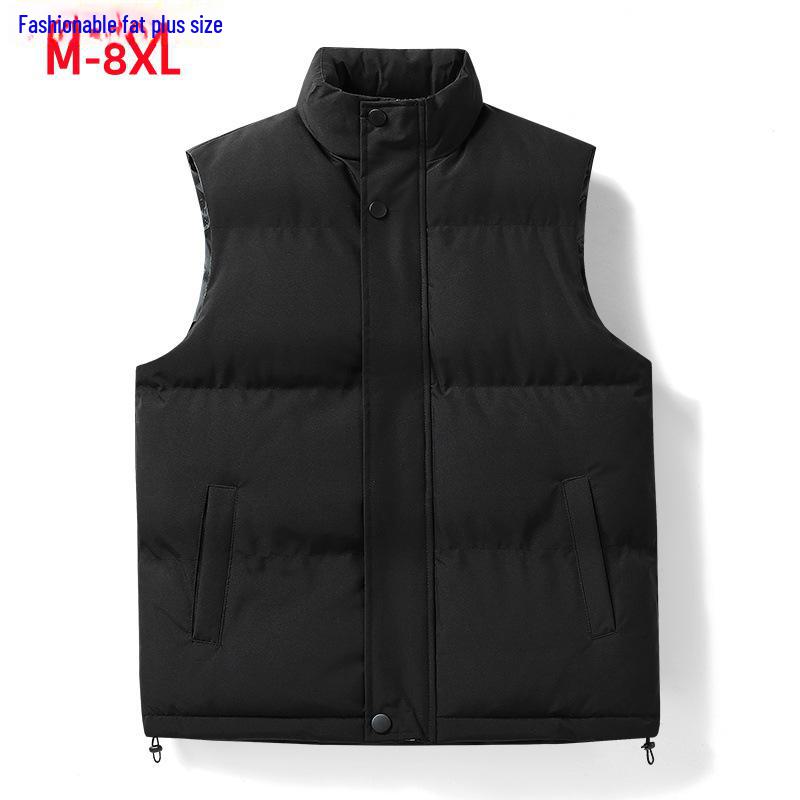 Men's Plus Size Autumn/Winter Casual Down Cotton Vest