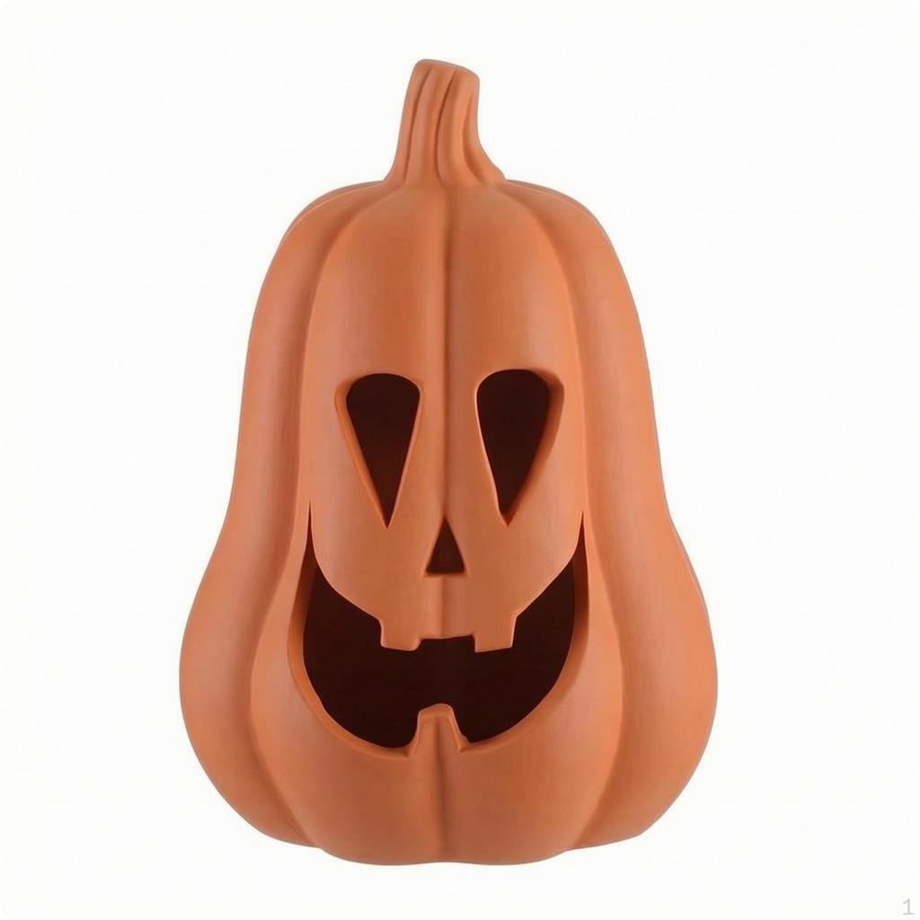 Decoration Lightweight Resin Pumpkin Figurine for Seasonal Party Displays