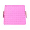 16x16cm Double Sided Geoboard Nails Peg Board Elastic Bands Kids Teaching Supplies