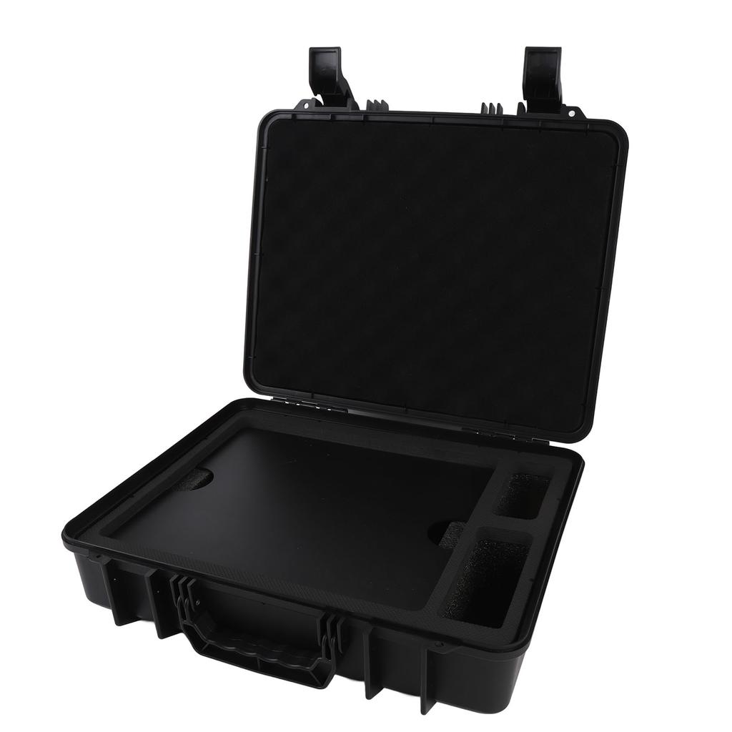 Satellite Hard Carrying Case Precise Cut Foam Satellite Dish Pipe Adapter Power Supply Cables Storage Case for Outdoor