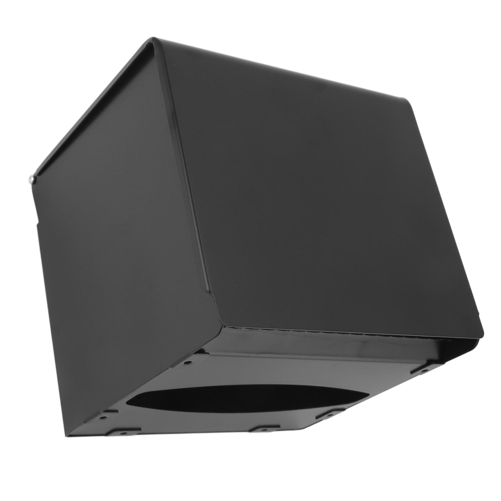

Wall Toilet Paper Holder Box Waterproof Space Aluminum Toilet Tissue Box Dispenser for Bathroom Hotel