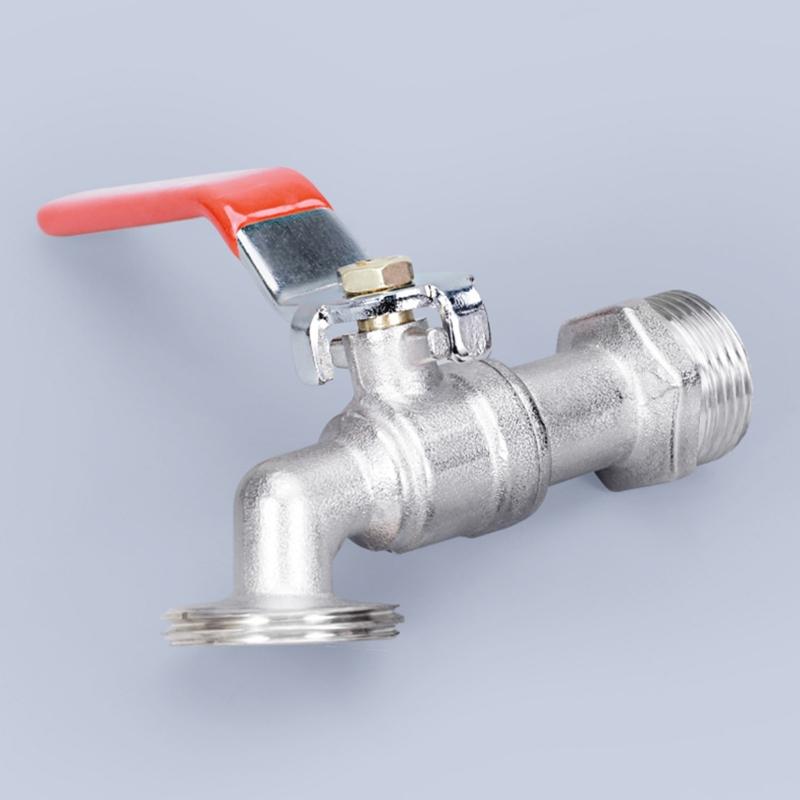 1/2" 3/4'' Leakproof Brass IBC Tank Fittings IBC Tank Adapter IBC Tank Valves for S60X6 Water Tank Tap Thread Connector