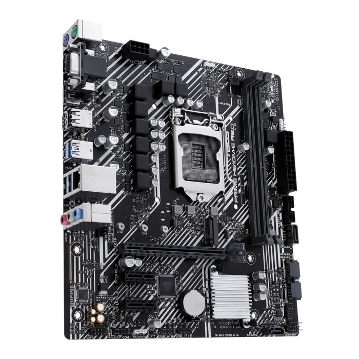 Carte mère - ASUS - PRIME H510M-E R2.0 - Intel H470 LGA 1200 (Socket H5) micro ATX