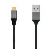 Aisens USB 3.1 type-C Cable Aisens A107-0632/ Usb Type-c Male - Usb Male/ Up To 27w/ 1250mbps/ 1.5m/ Gray