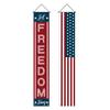 4th of July Patriotic Door Banners Outdoor Patriotic American Flag Hanging Porch