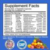 Multivitamins Dietary Supplement, With Biotin, Magnesium, Zinc, 120 Capsules