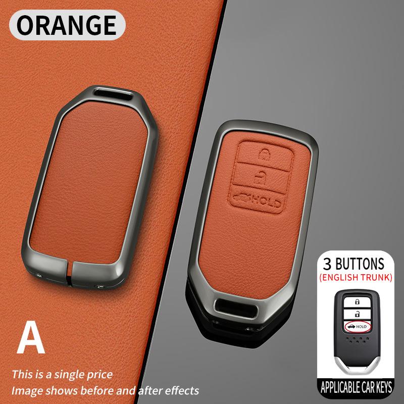 Etui na kluczyk Honda do Civic dziesiątej generacji, Accord, Crown, XR-V, CR-V, Vezel, Haoying, Lingpai - Ochronna obudowa i stylowa klamra.