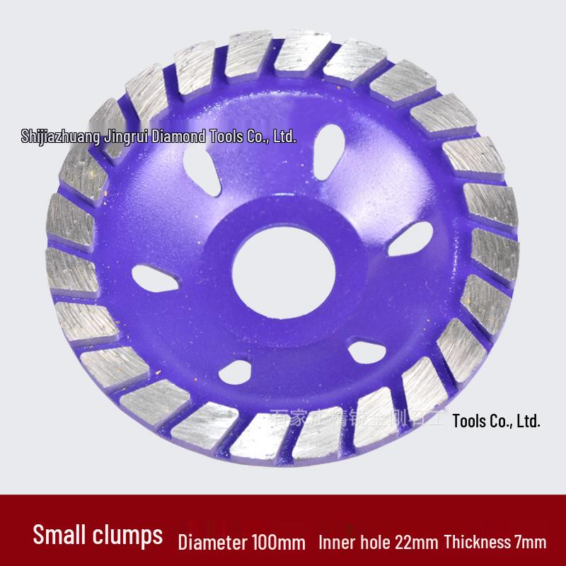 Diamond Stone Grinding Disc for Concrete Floors - Bowl Shape 80-230mm