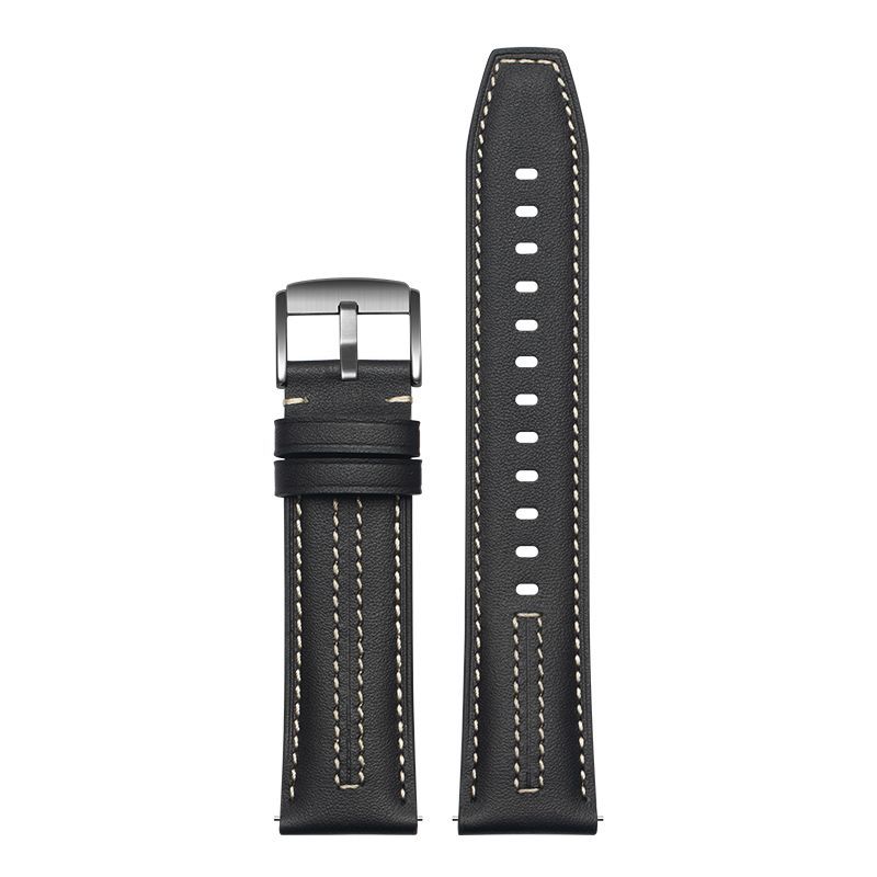 

22mm Genuine Leather Double-sided Top Layer Cowhide Universal Watch Strap Quick Release Watch Band for Huawei Watch GT6/5/4/3/2/3 Pro (46mm/48mm) strap width 22mm [applicable to 46/48mm dial]
