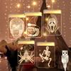 LED Halloween Lamp String Masquerade Decoration Colorful Light Festival Layout Theme Lanterns