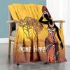 Africa Personalized Text Blanket Gift Personalized Blanket Soft Warm Cozy Suitable for Bed Nap Office Chair Ideal for All Seasons