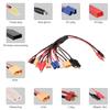 10 in 1 Battery Charging Adapters Splitters Wire Safe Charging Adapters Multiple Plugs Conversion Cable Converter