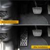 Left Foot Rest Dead Pedal Feet Rest Pegs Panel Fit for Jeep Wrangler JL 18 19