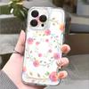 Rainbow Rose Wreath Transparent soft TPU Phone Case for Xiaomi Redmi Note 15 14 13 12 11 10 9 Pro Plus 4G 5G Soft Cover