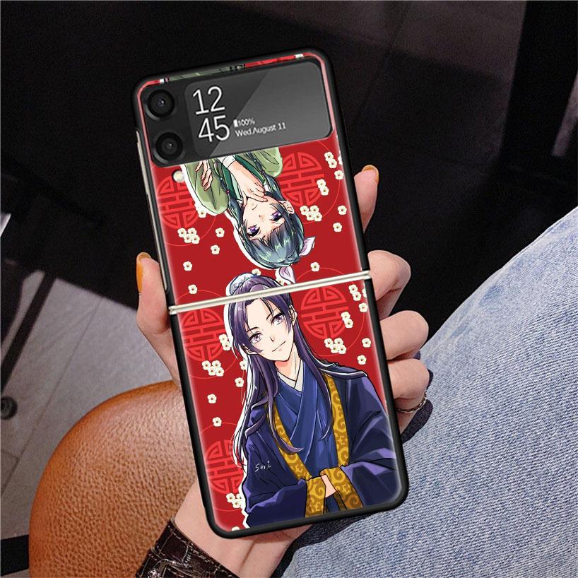 A-Apothecary D-Diaries Anime Phone Case For Samsung Z Flip 7 6 5 4 3 Galaxy ZFlip7 ZFlip6 ZFlip5 ZFlip4 ZFlip3 5G Print Cover