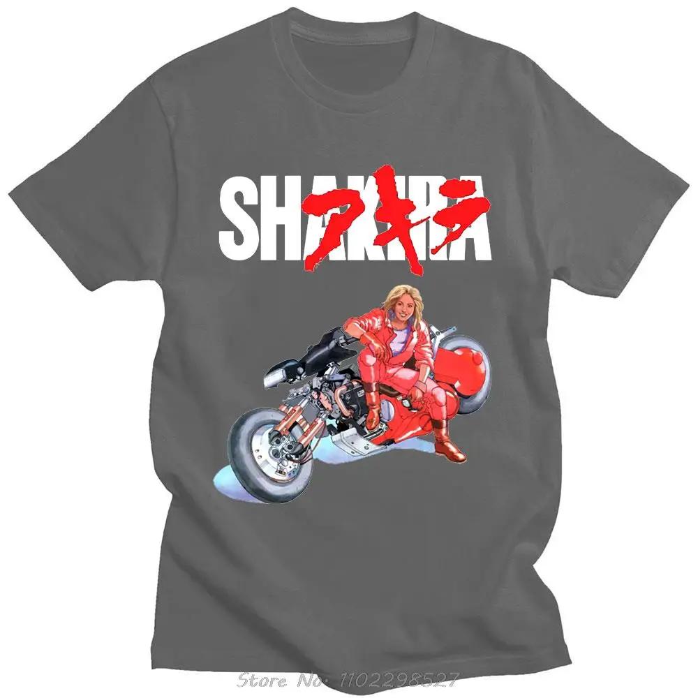 

Shakira T Shirt Akira Shotaro Kaneda Motorcycle Japan Anime Tshirts Unisexga Tokoyo Fashion Harajuku Funny Oversized Unisexs Tees M
