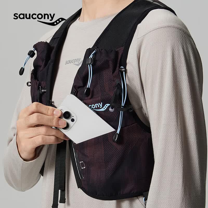 SAUCONY Unisex Multifunctional Outdoor Training Vest XL