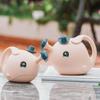 2200Ml Outdoor Flower Plant Kids Watering Can Cartoon Whale Children Watering Pot Cute Home Gardening Irrigation