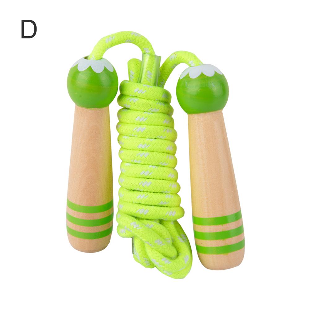 

Спортивная скакалка для детей и взрослых, скакалка для практики, скоростной прыжок, деревянная ручка, скакалка, оборудование для тренировок для фитнеса D